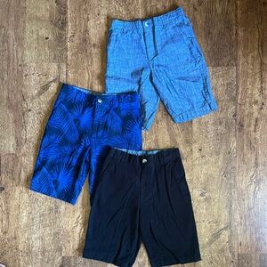 Adjustable waist shorts